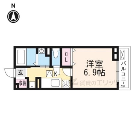 フェリーチェの物件間取画像